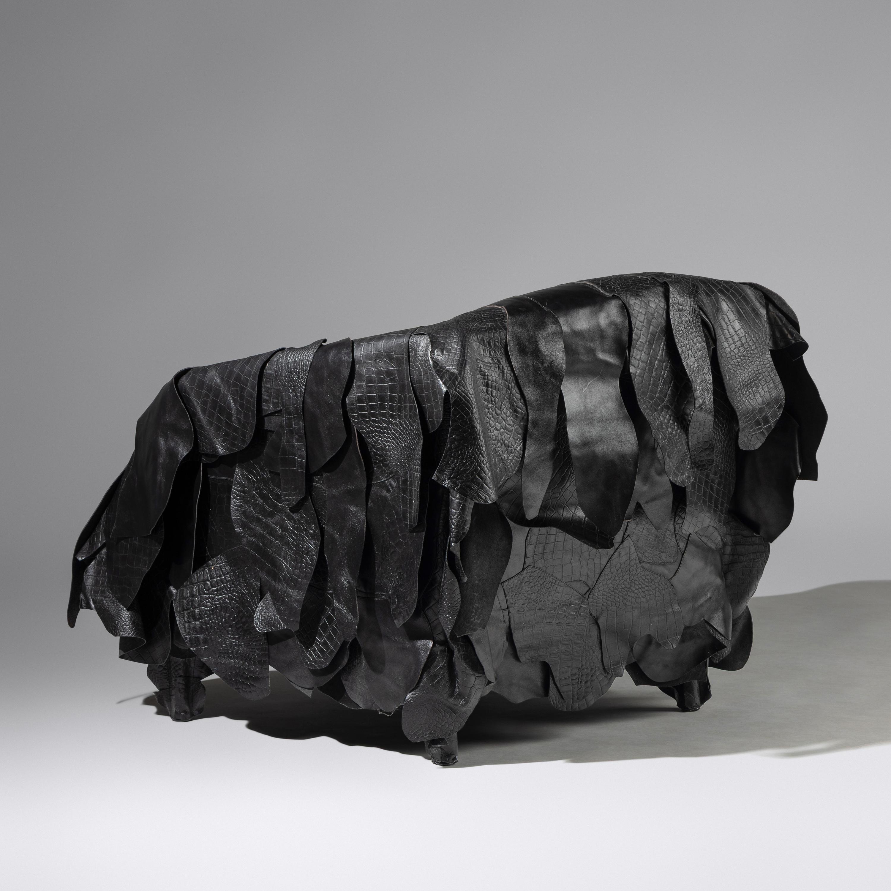 Leatherworks armchair, 2007 Edra, Italy