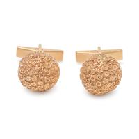 YELLOW GOLD CUFFLINKS