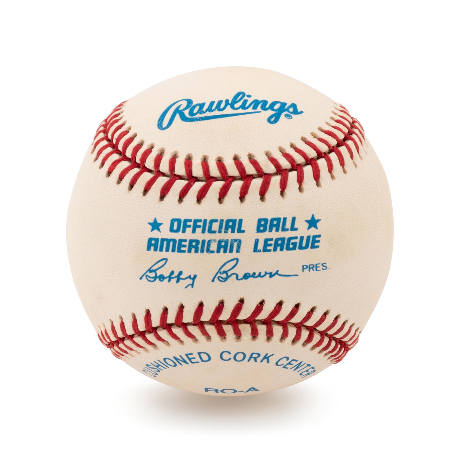 A Ted Williams Signed Baseball