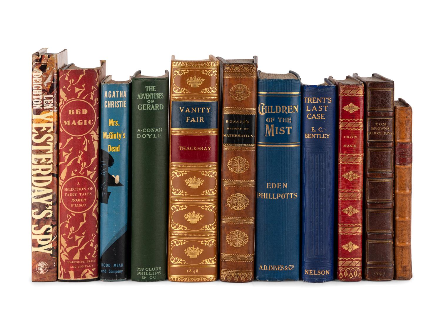 [BRITISH LITERATURE]. A group of 11 works, including: