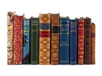 [BRITISH LITERATURE]. A group of 11 works, including: