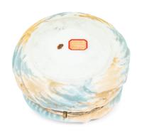 A Wavecrest Glass Dresser Box