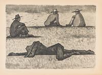 After Diego Rivera, (Mexican, 1886-1957), Acuarelas, 1935-1945 (portfolio of 19 of 25 lithographs with original jacket)