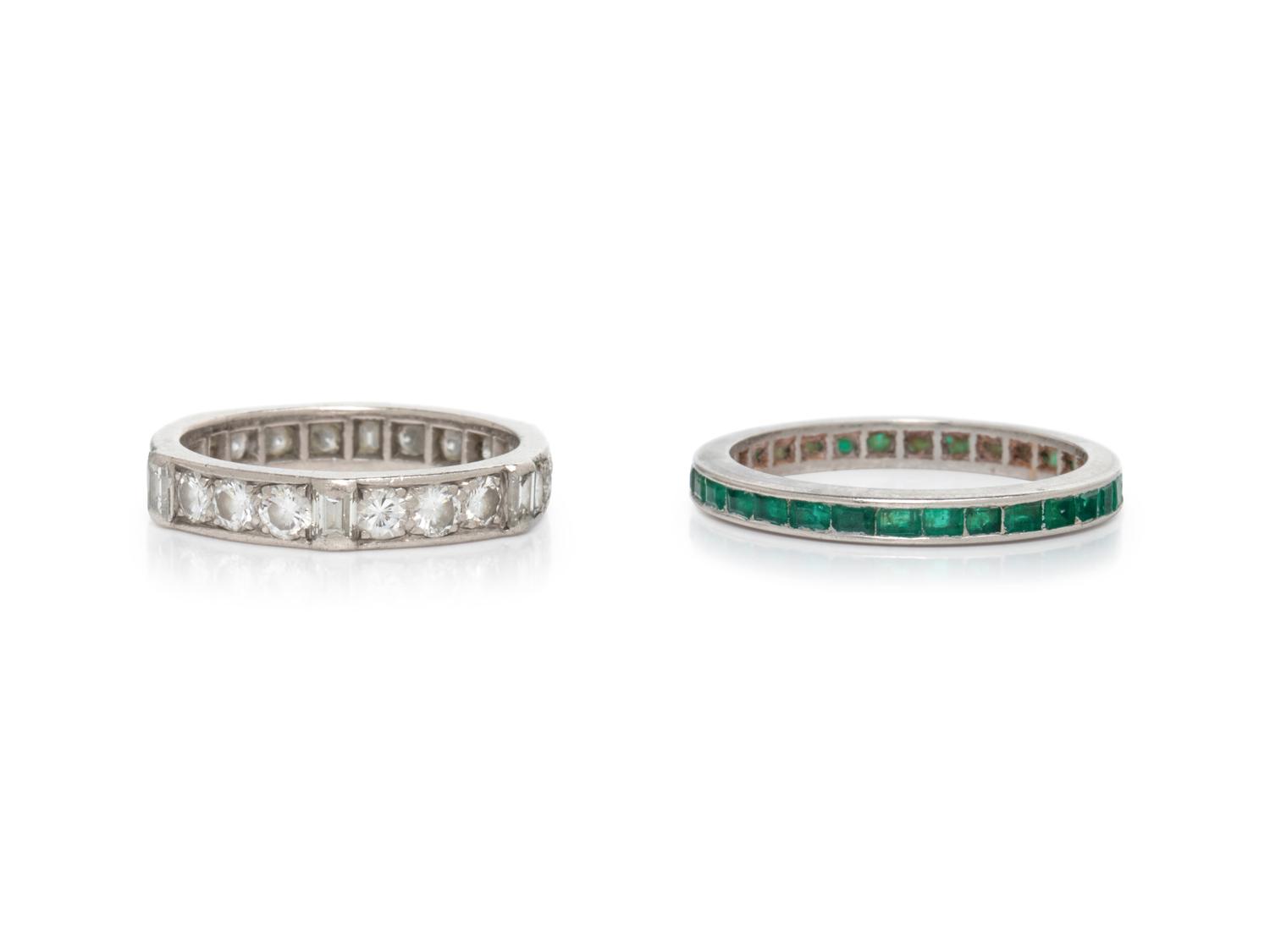 COLLECTION OF ETERNITY BANDS