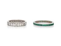 COLLECTION OF ETERNITY BANDS