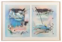James Groody, (20th century), An Eazy Life (a diptych)