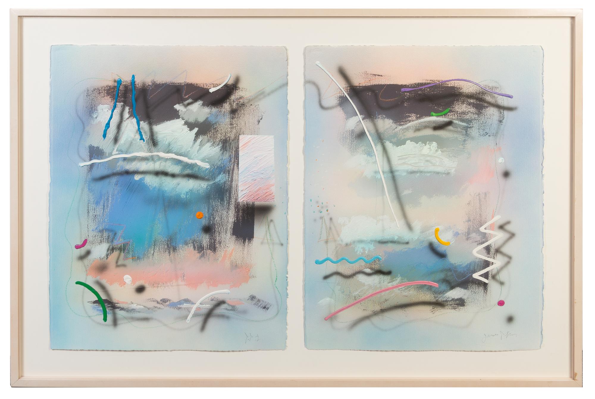 James Groody, (20th century), An Eazy Life (a diptych)