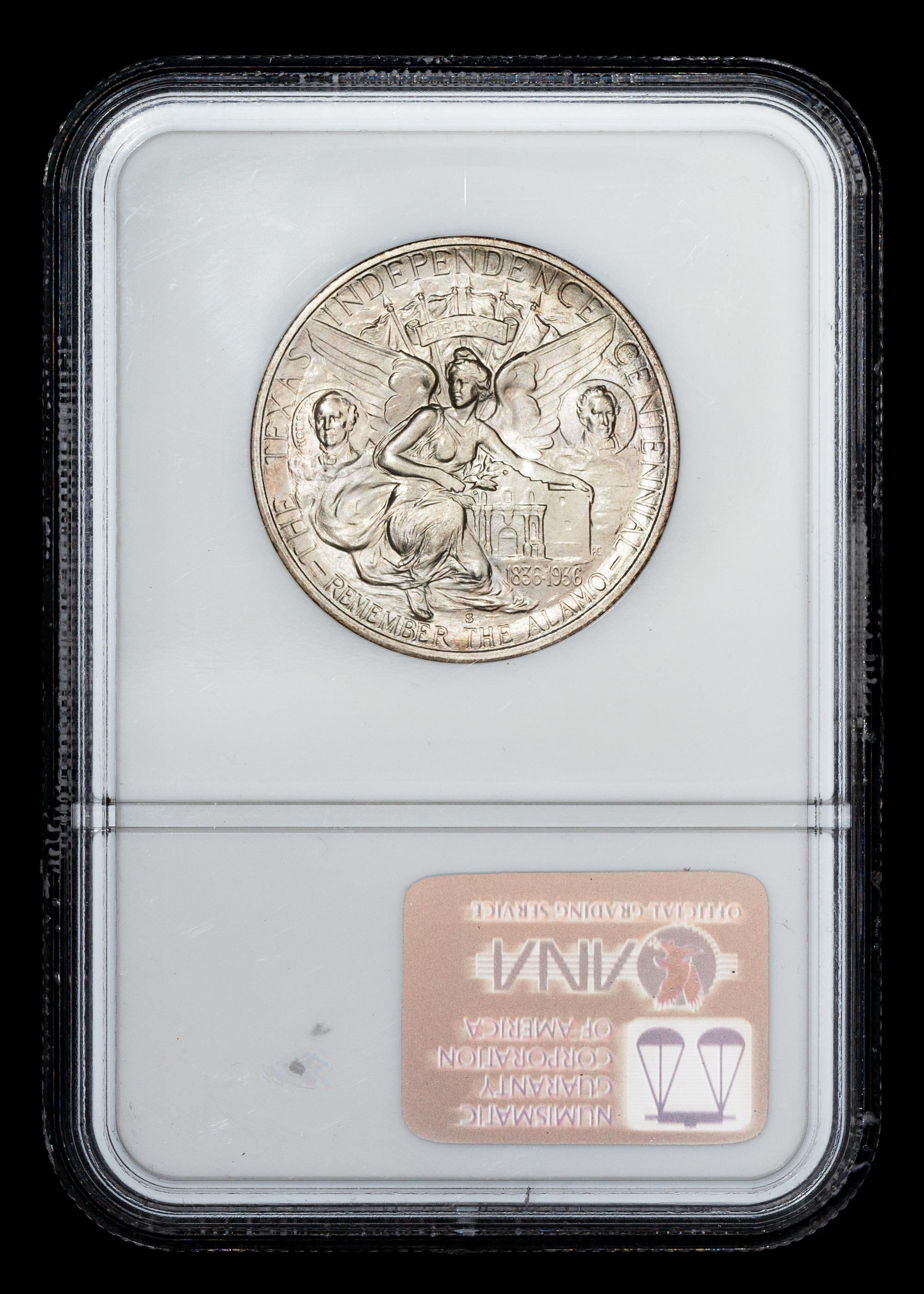 A United States 1936-S Texas Commemorative 50c Coin
