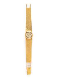 PATEK PHILIPPE, REF. 3370/1 VINTAGE 18K YELLOW GOLD 'ELLIPSE' WATCH