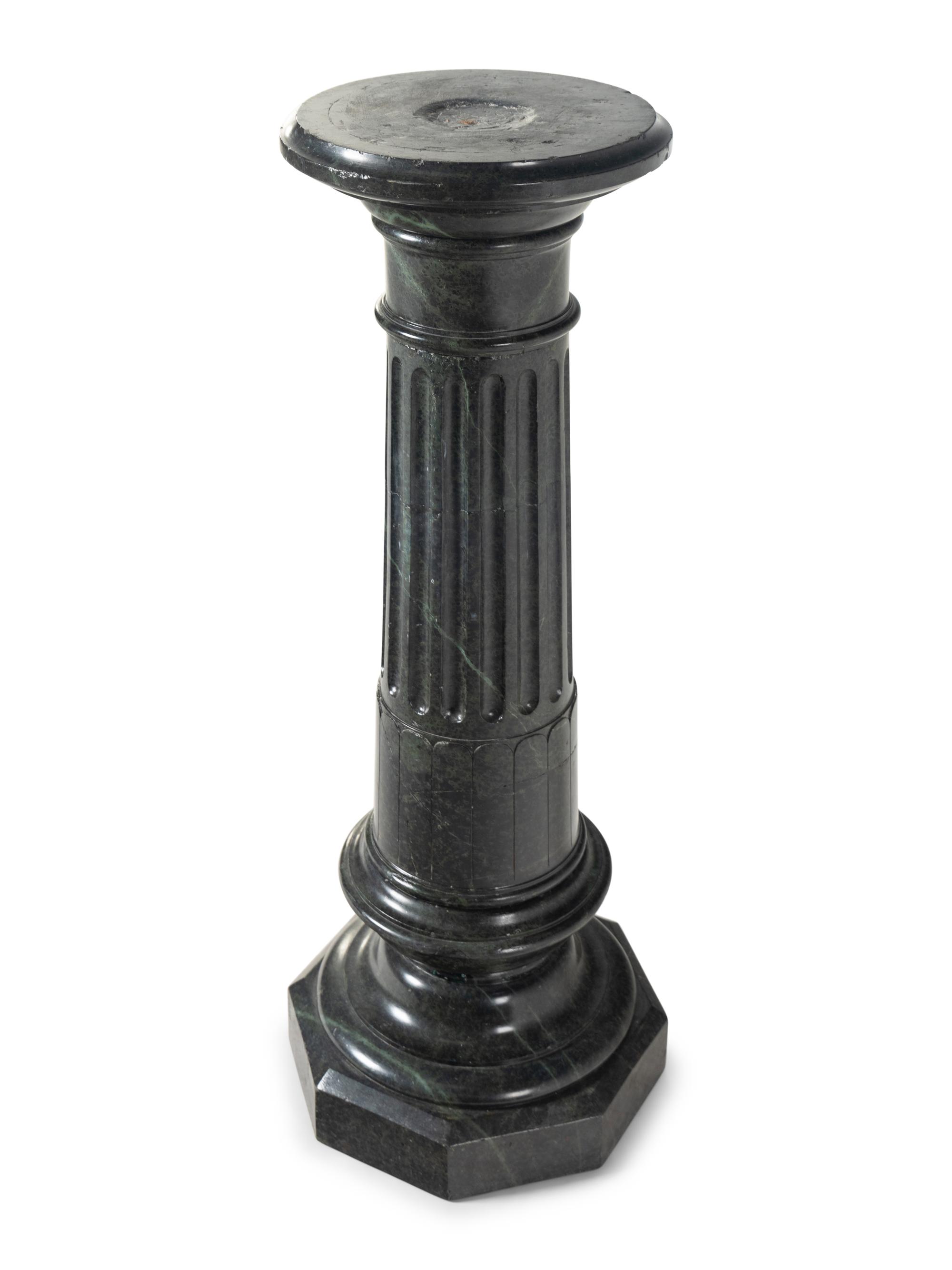 A Continental Marble Pedestal