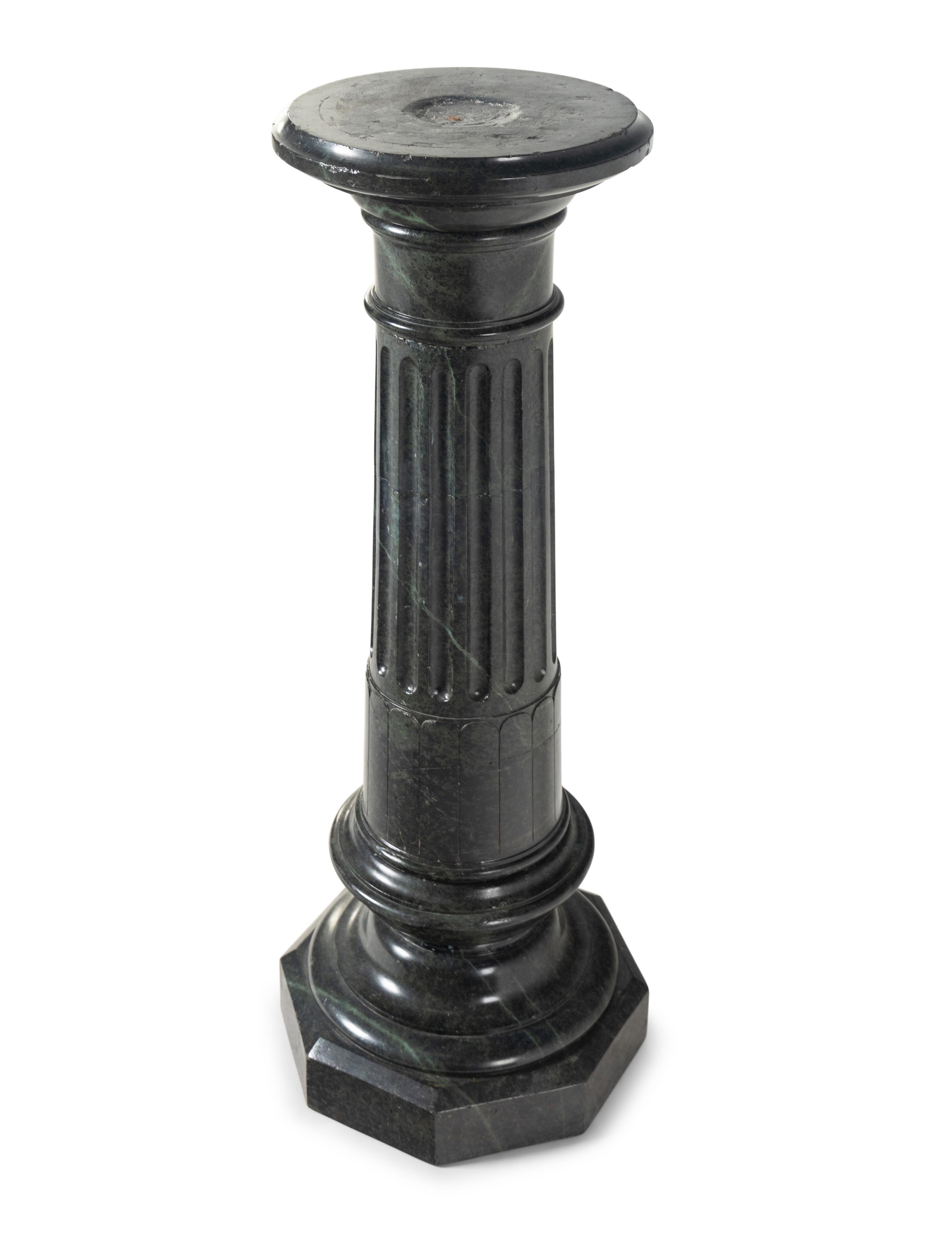A Continental Marble Pedestal