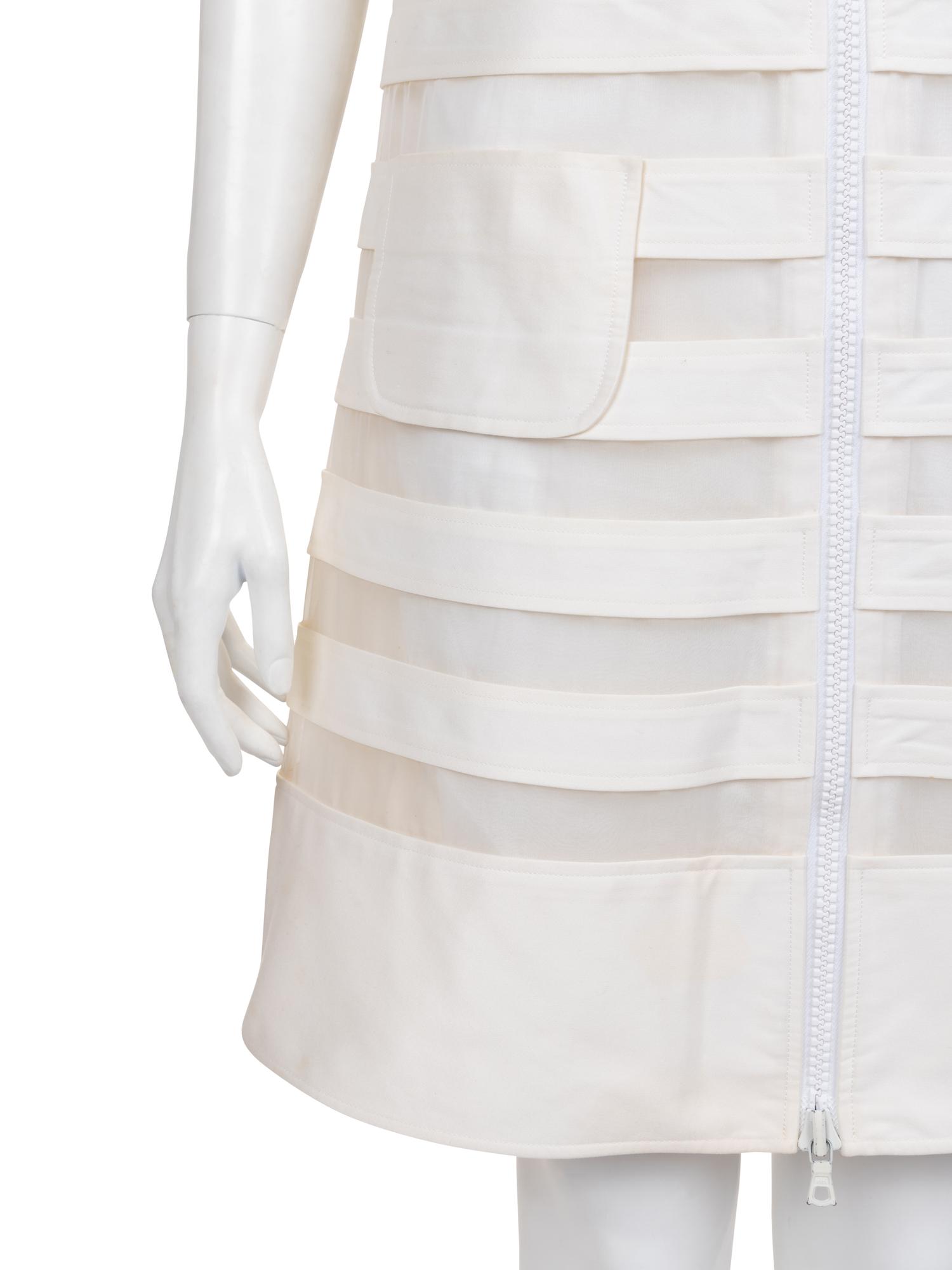 Two Courrèges Knit Dresses, 1980-2000s