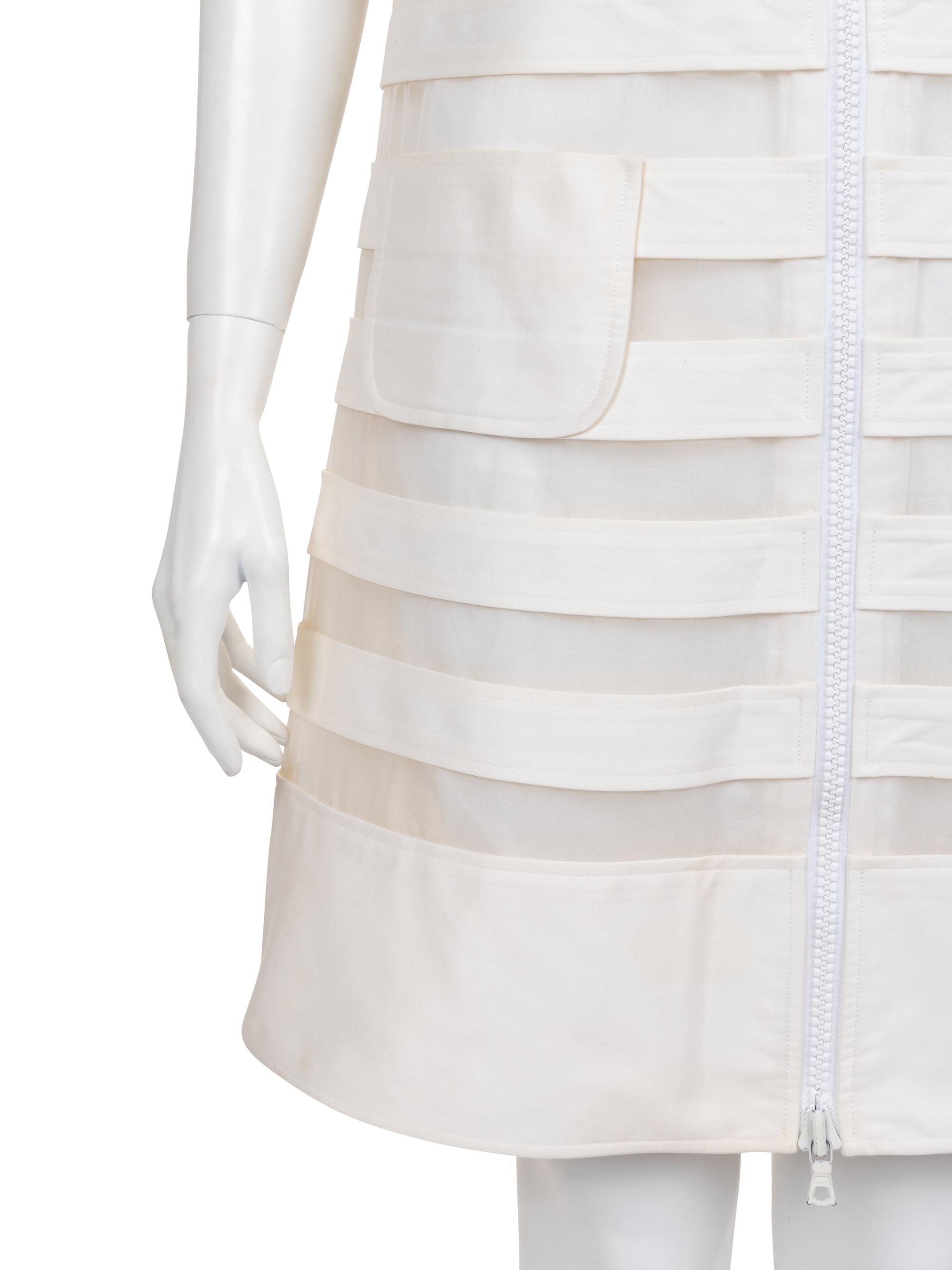 Two Courrèges Knit Dresses, 1980-2000s