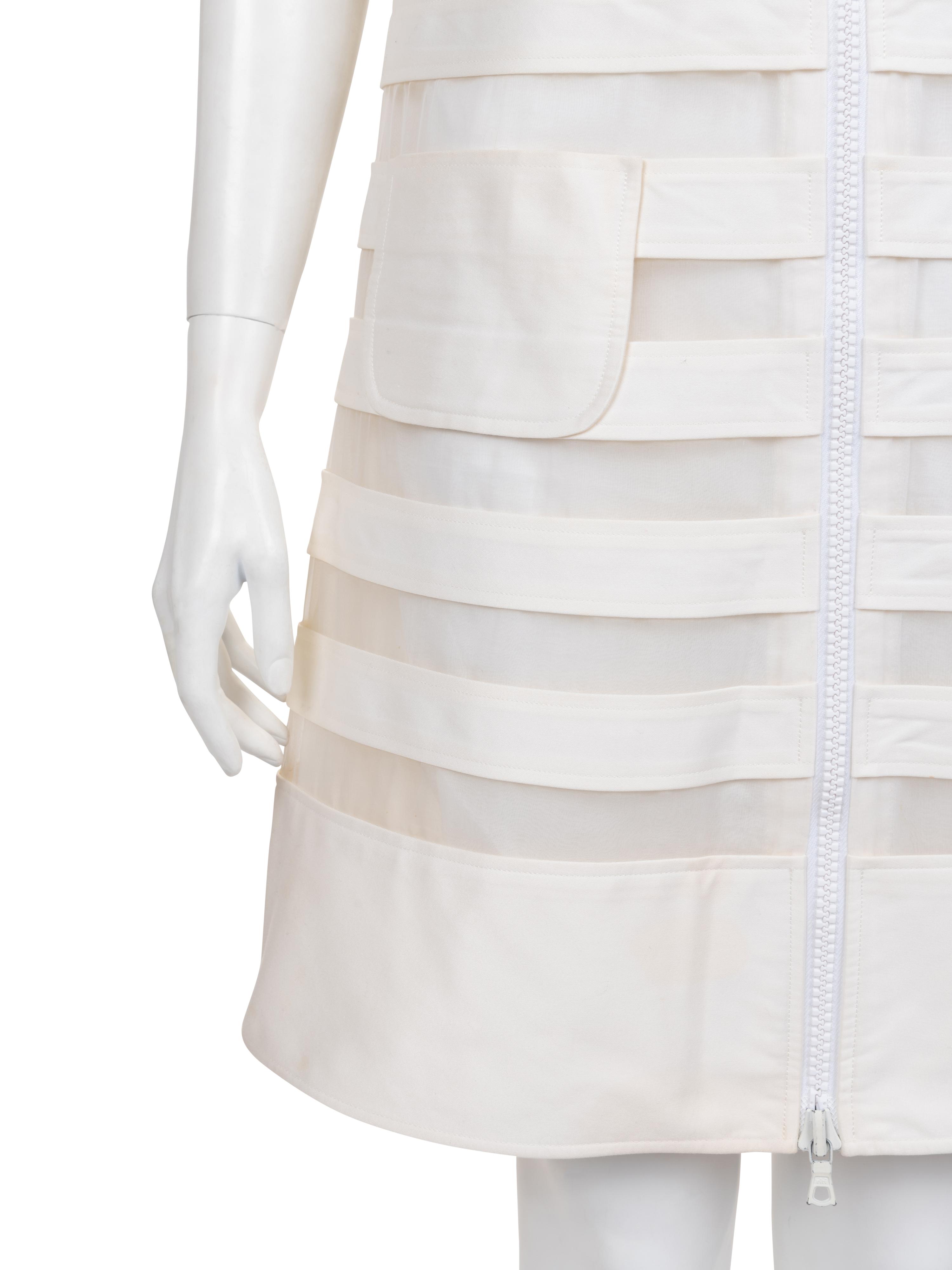 Two Courrèges Knit Dresses, 1980-2000s