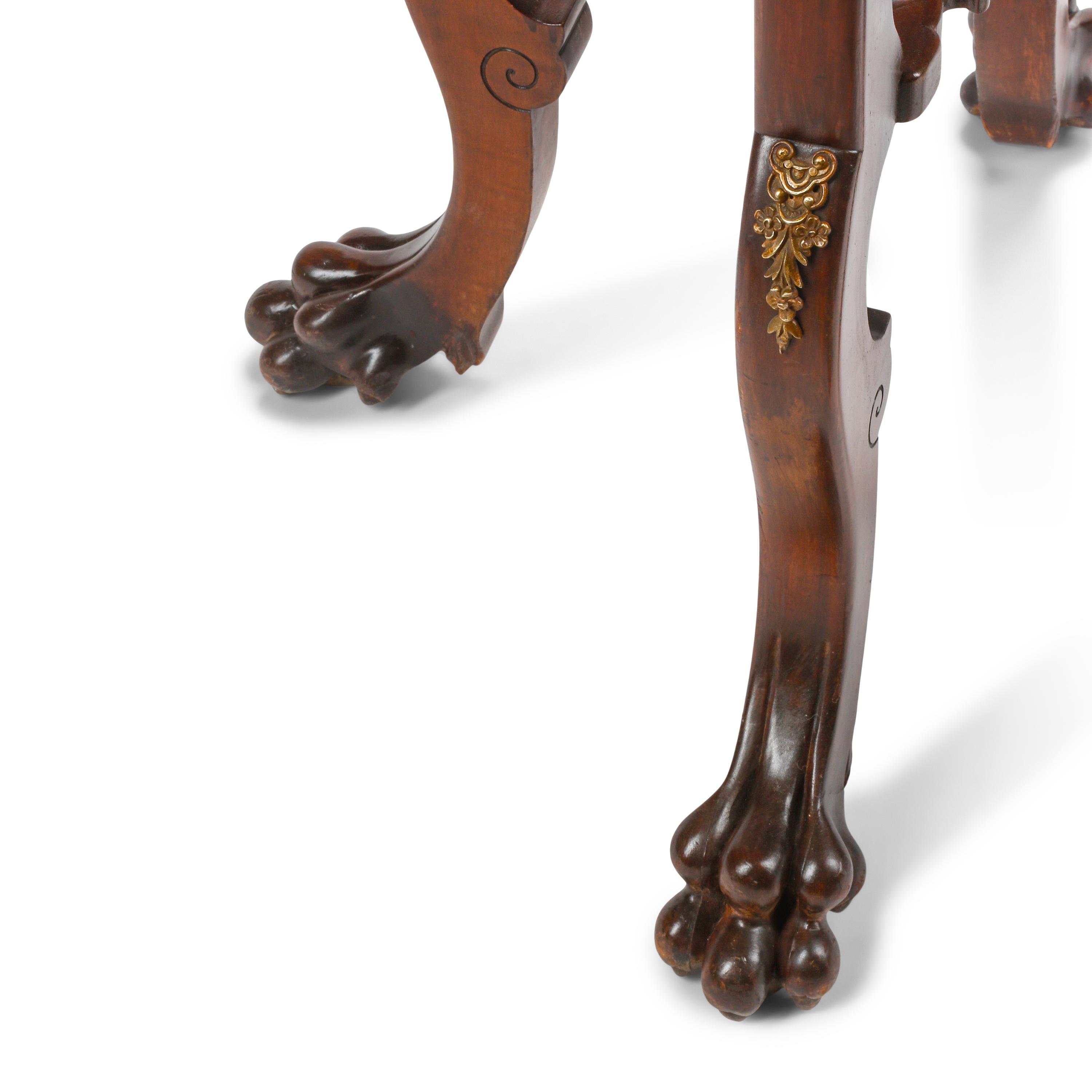 A French Gilt Bronze Mounted "Japonisme" Pedestal