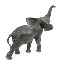 A Cybis Grey Bisque Porcelain African Elephant Figure