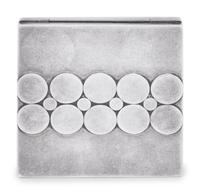 An American Arts & Crafts Silver Compact