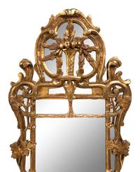 A Régence Style Giltwood Mirror