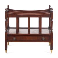 An English Mahogany Canterbury