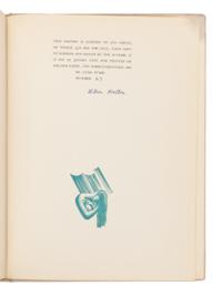 FAULKNER, William (1897-1962). A Green Bough . New York: Harrison Smith and Robert Haas, 1933.