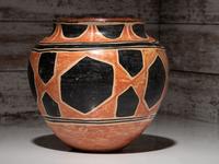 Polychrome Pottery Jar