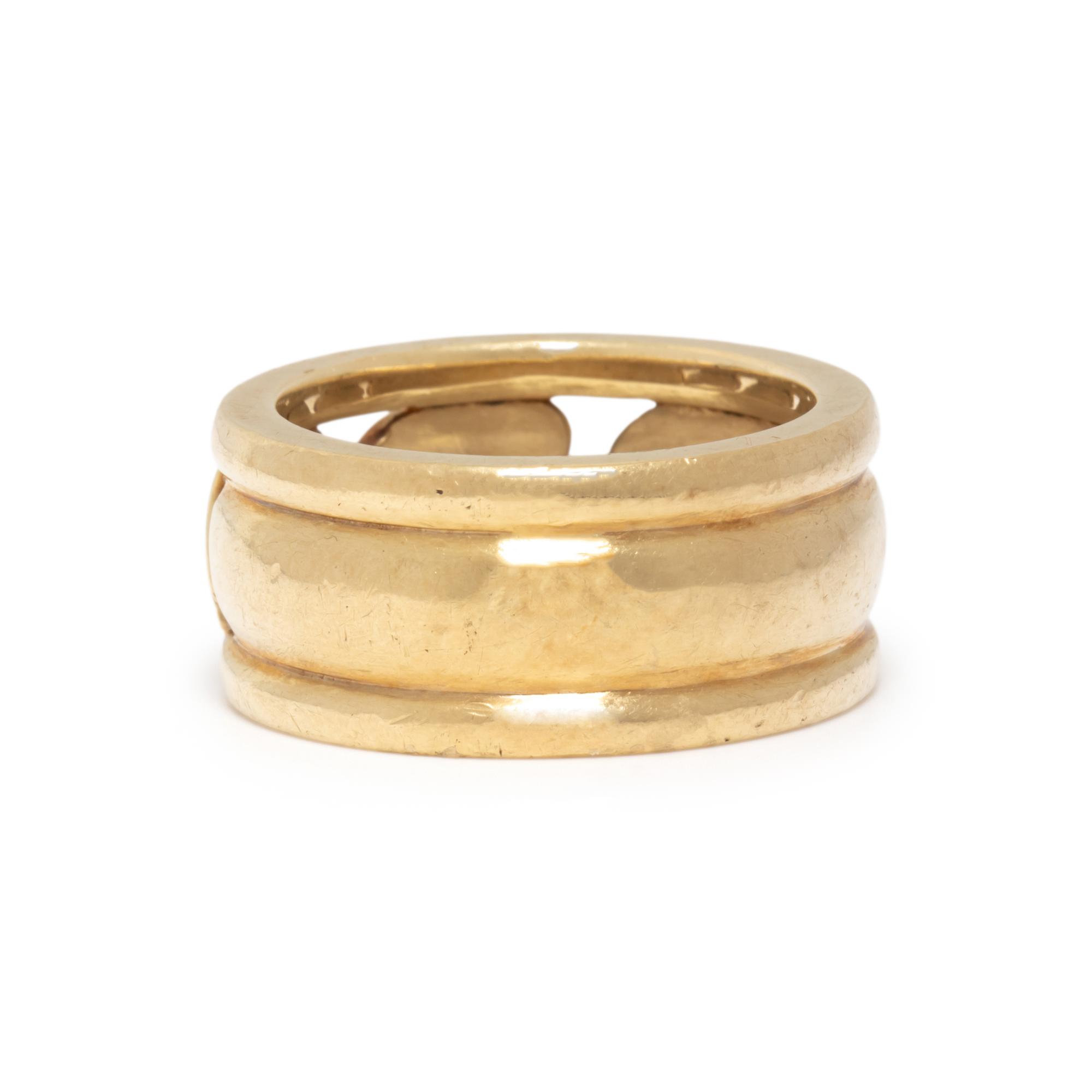 YELLOW GOLD AND DIAMOND ELEPHANT MOTIF RING