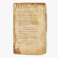 [Americana] Extracts from the Votes and Proceedings Of the American Continental Congress, Held at Philadelphia, September 5, 1774…To which is added, The Proceedings of the Provincial Convention, Held at Philadelphia, January 23, 1775