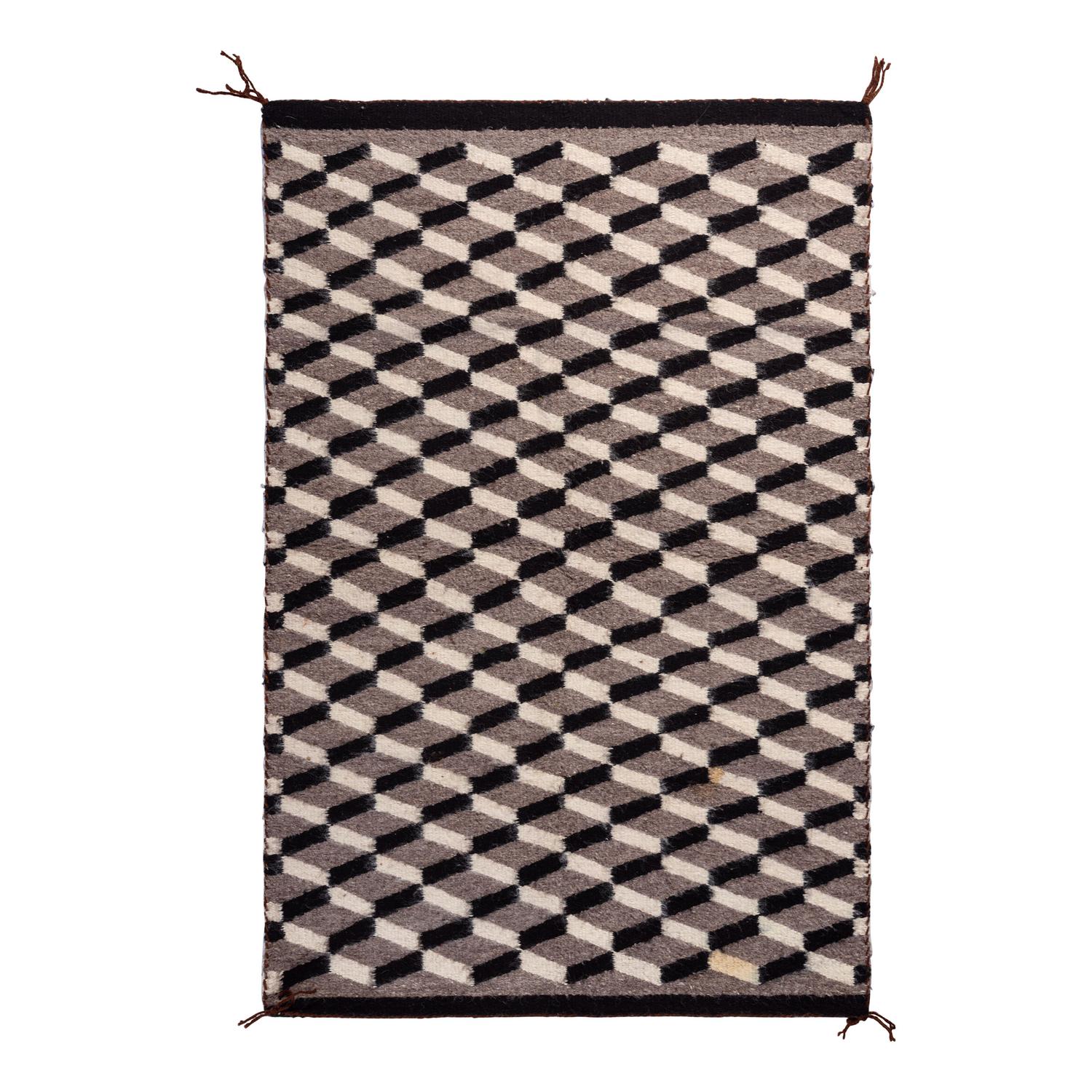 Navajo Eastern Reservation Saddle Blanket / Rug
