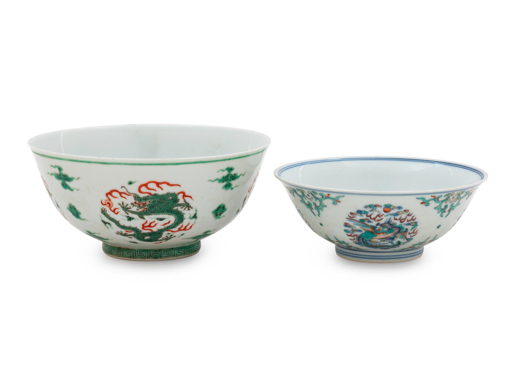 Two Chinese Porcelain Bowls