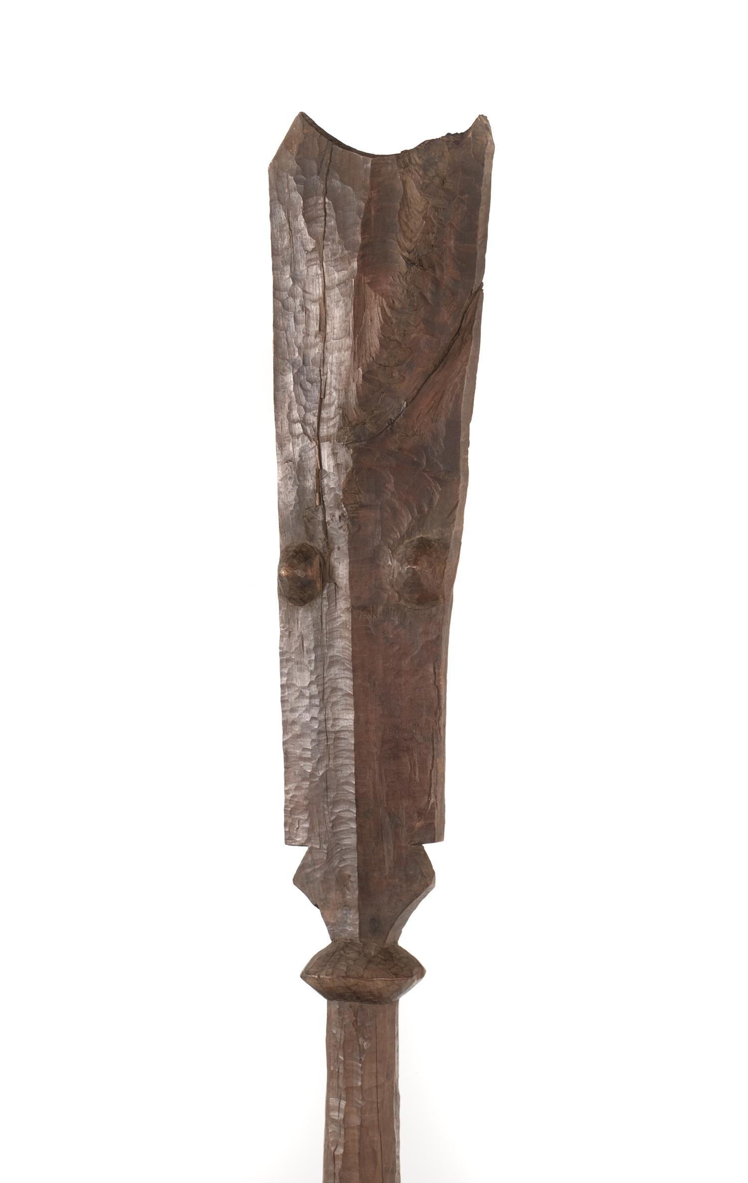 A Dogon Ladder and Two Staffs