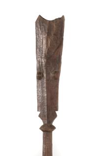 A Dogon Ladder and Two Staffs