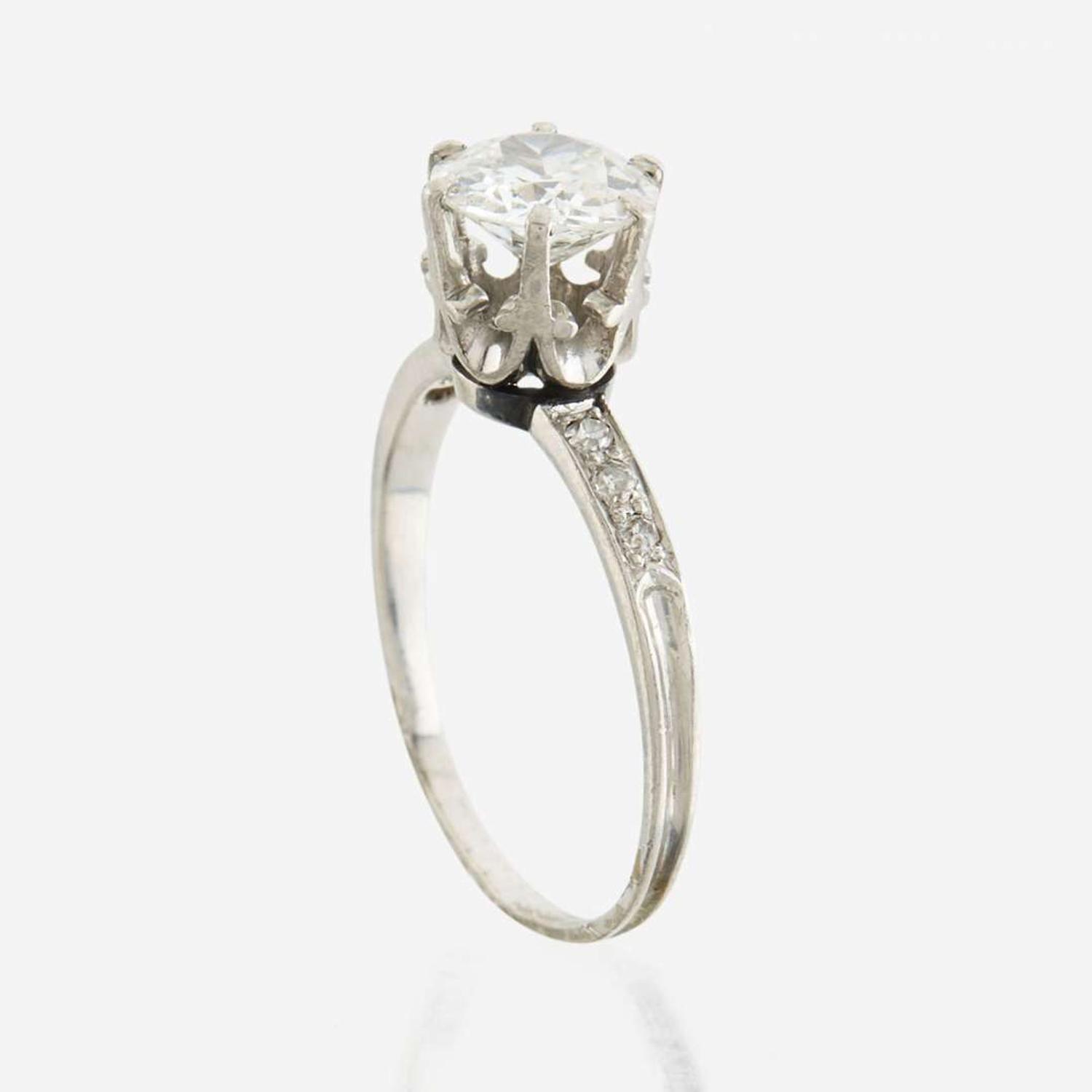A diamond solitaire