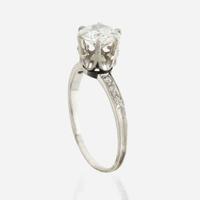 A diamond solitaire