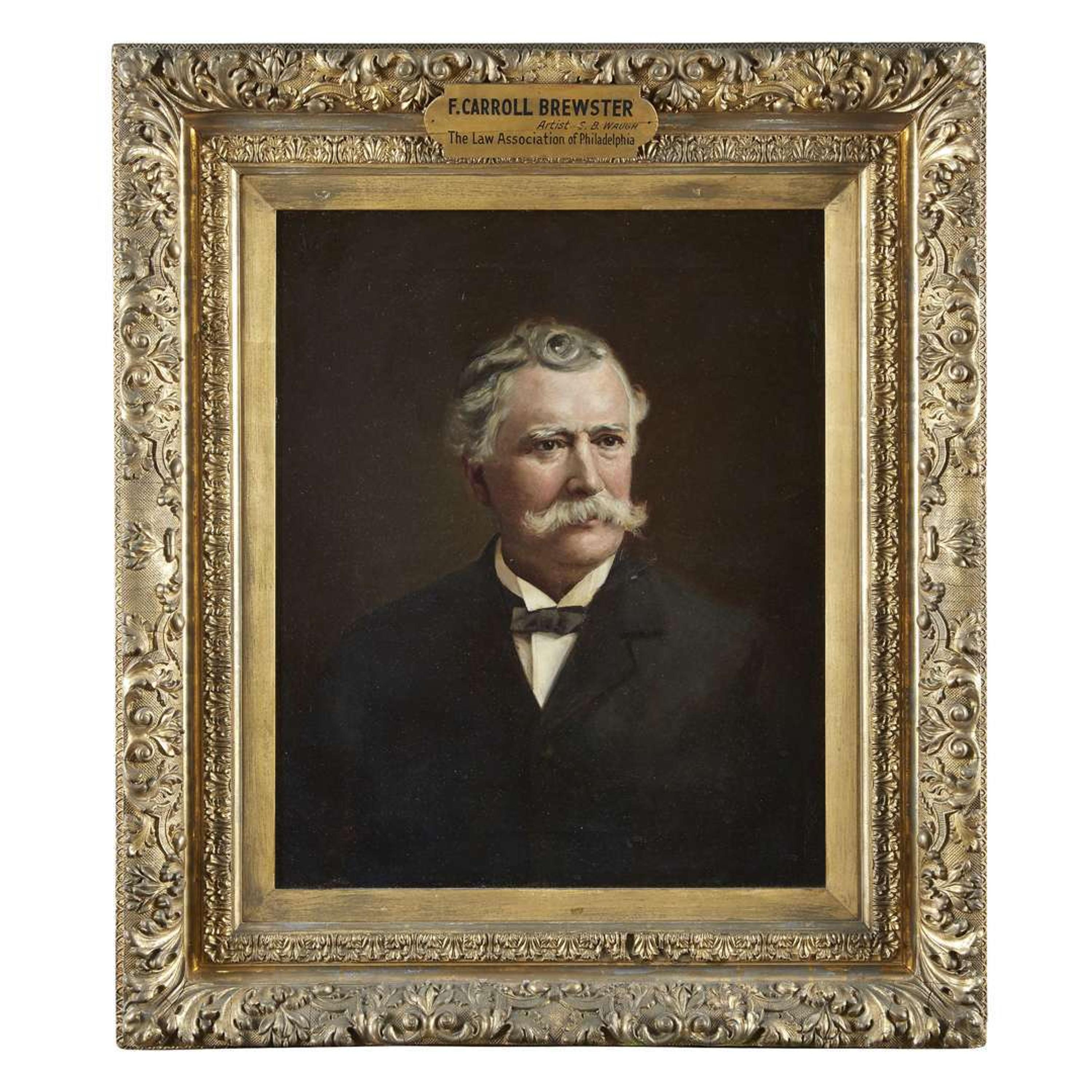 Samuel Bell Waugh (1814-1885) Two portraits of Frederick Carroll Brewster (1825-1898)