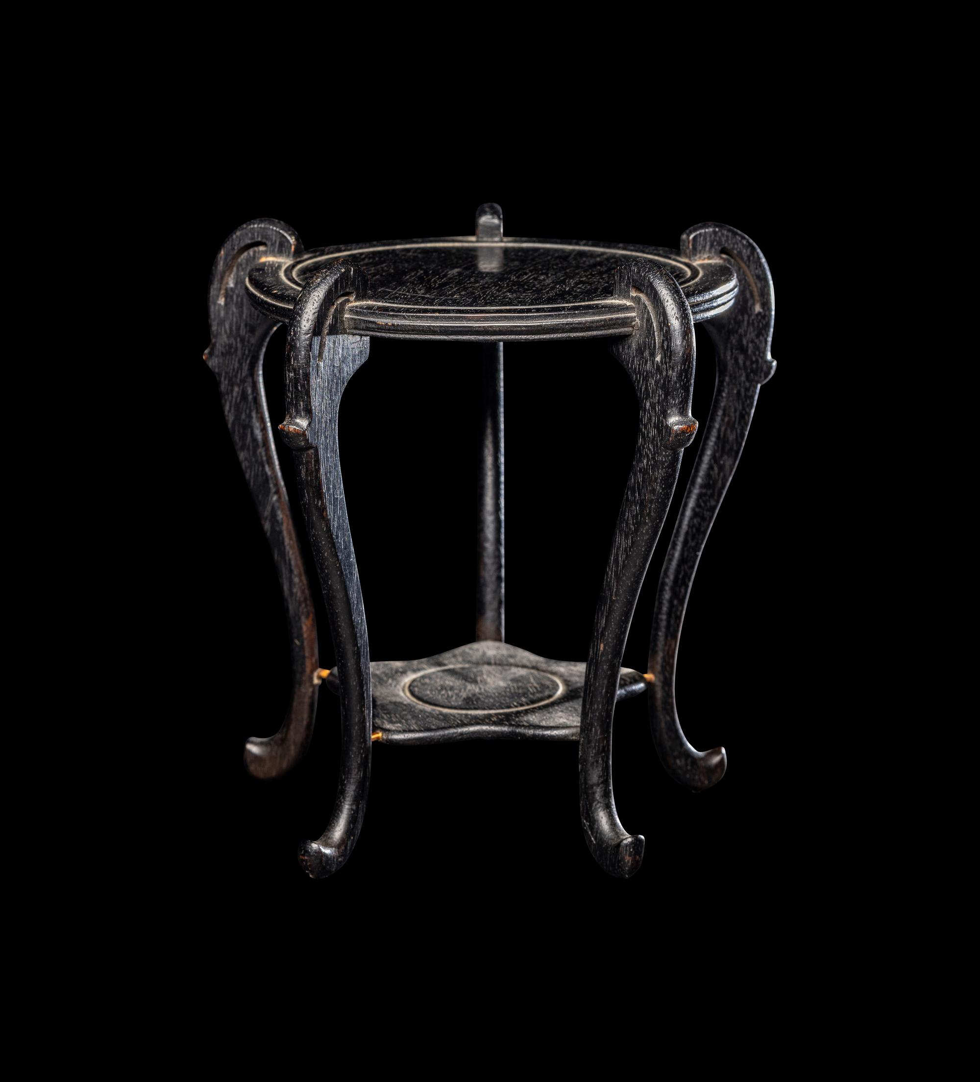 Four Chinese Hardwood Scholar's Objects