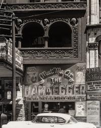 John Szarkowski (1925-2007) The Schiller (later Garrick) Theater, Chicago, 1891-92, Demolished 1961 [The Ham 'n' Egger], 1954