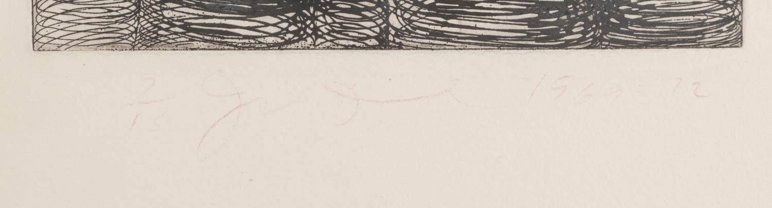 Etching, Self-Portrait (Ivory), 1969-1972