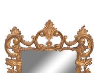 A Pair of George III Carved Giltwood Mirrors