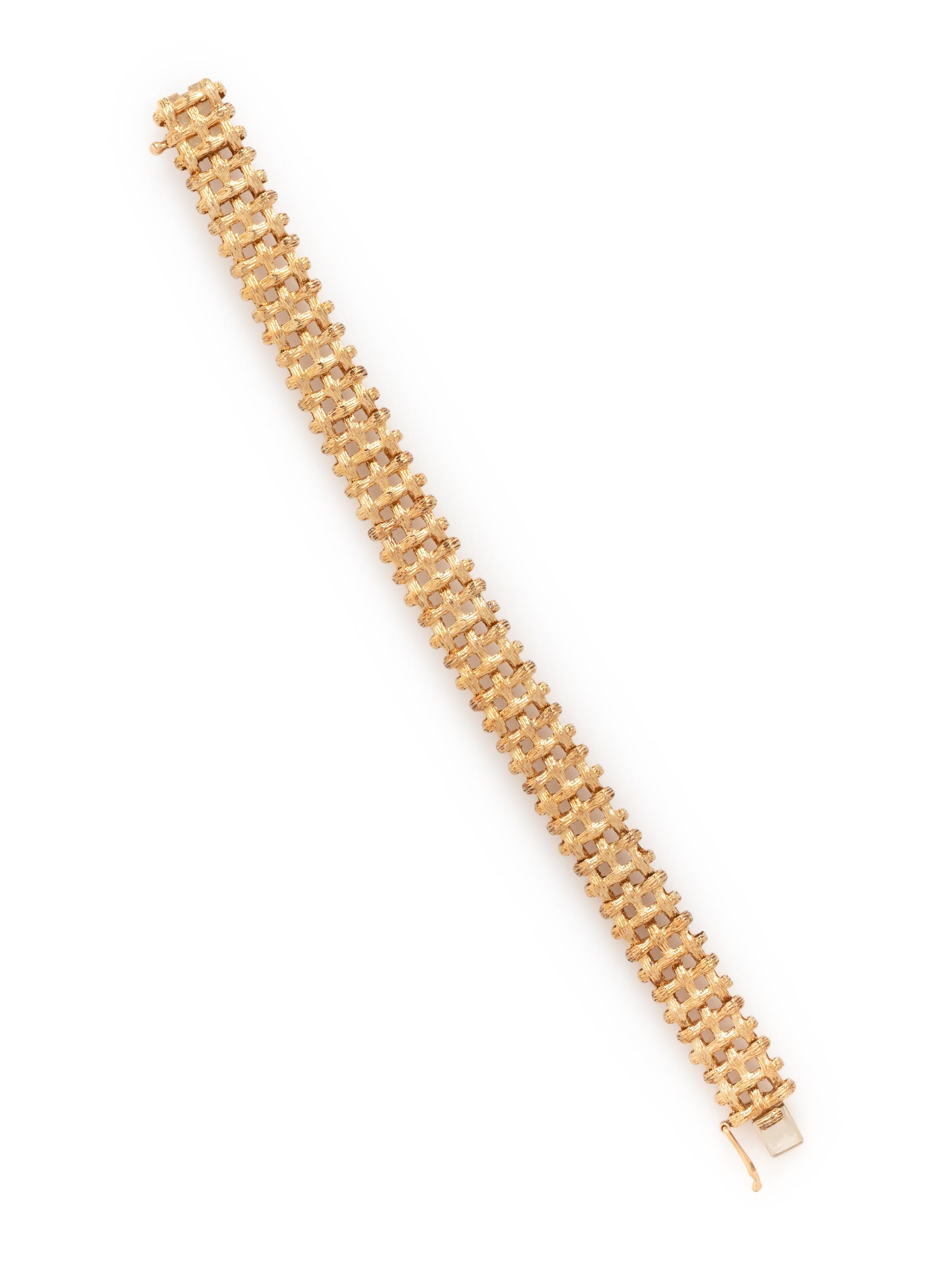YELLOW GOLD BRACELET