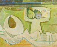Francisco Bores, (Spanish, 1898-1972), Nature Morte aux Poires, 1957