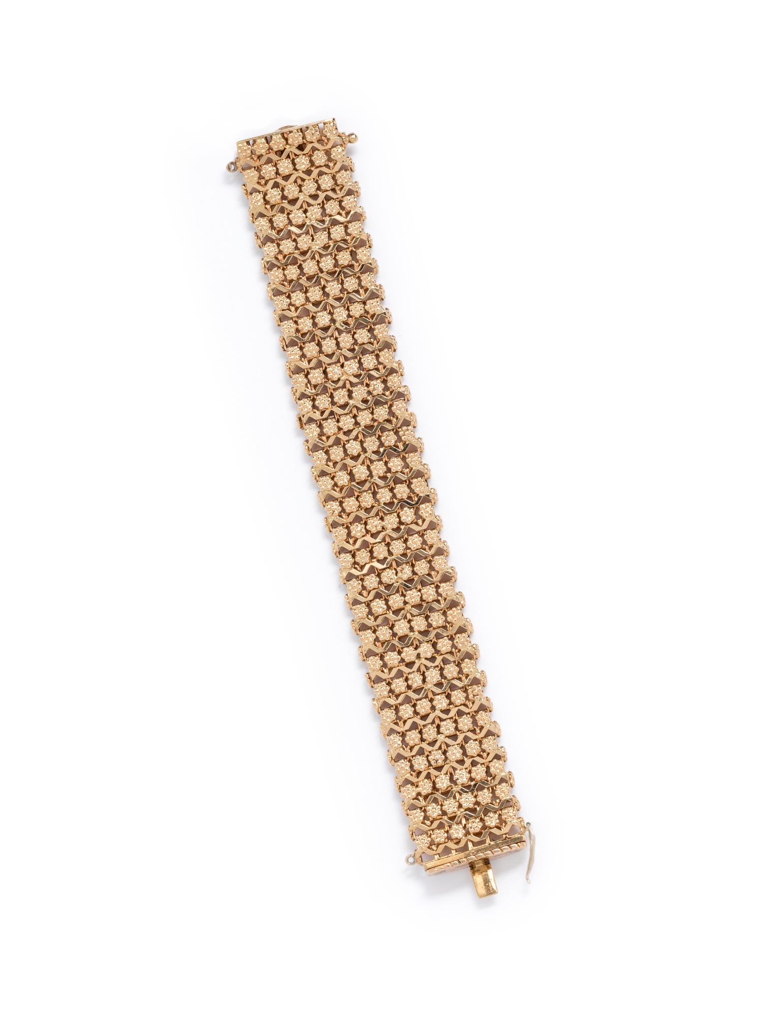 YELLOW GOLD BRACELET