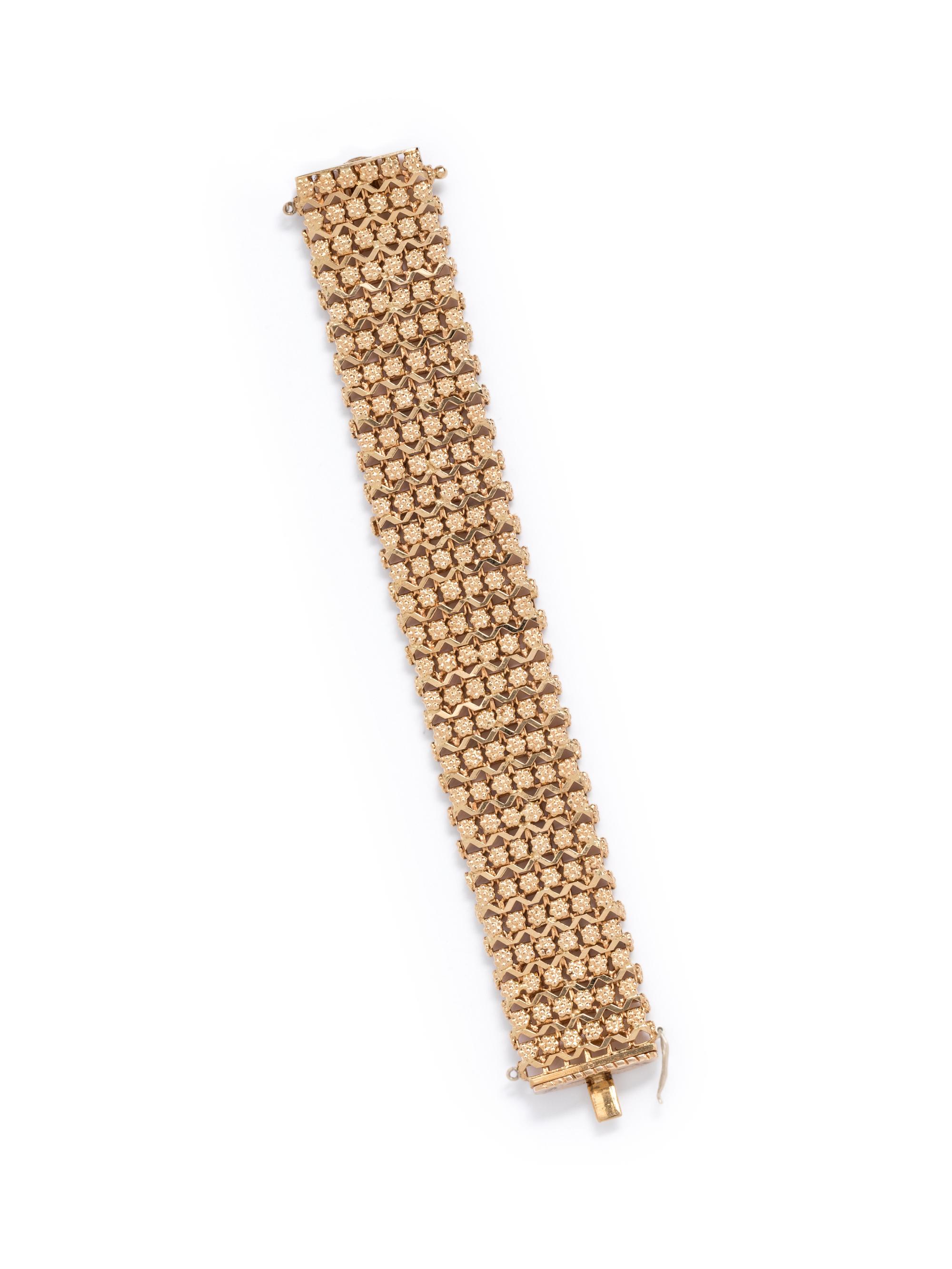 YELLOW GOLD BRACELET