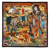 Hermès 90cm Silk Scarf