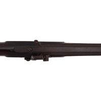 Heavy Barreled Leman Percussion Full Stock Plains Rifle