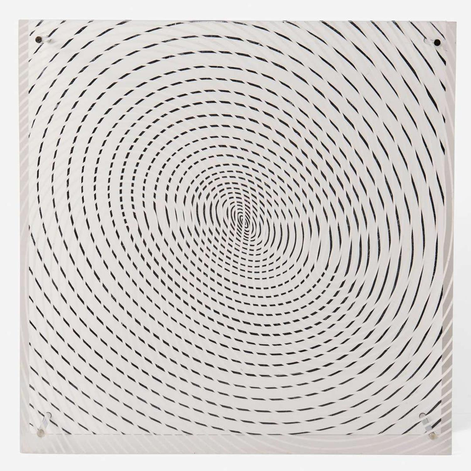 Jesús Rafael Soto (Venezuelan, 1923-2005) Espiral Doble from Series Síntesis