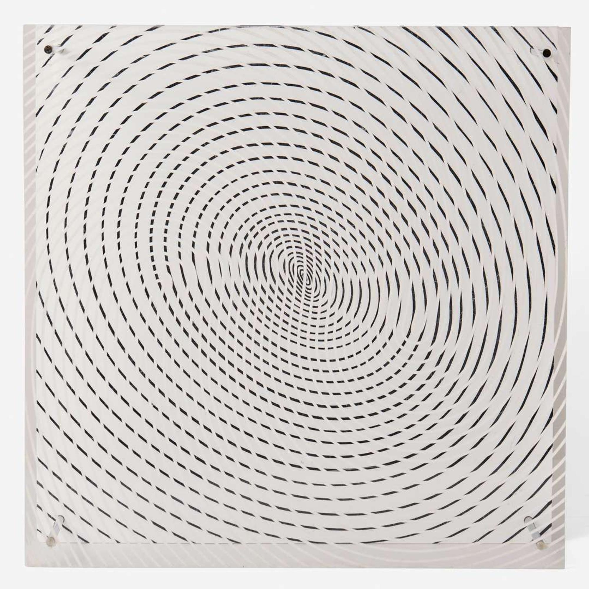 Jesús Rafael Soto (Venezuelan, 1923-2005) Espiral Doble from Series Síntesis