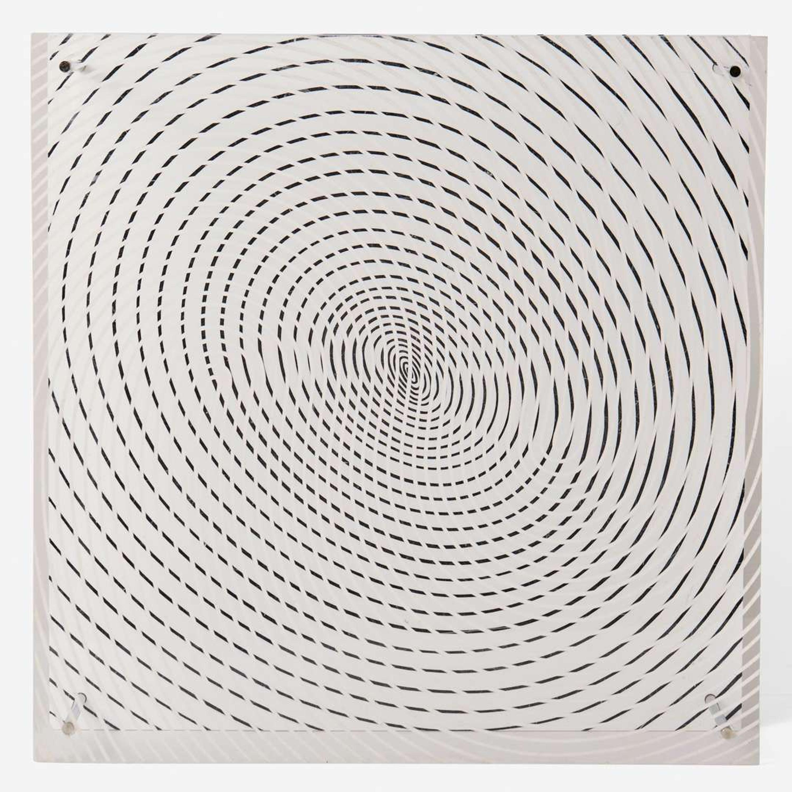Jesús Rafael Soto (Venezuelan, 1923-2005) Espiral Doble from Series Síntesis