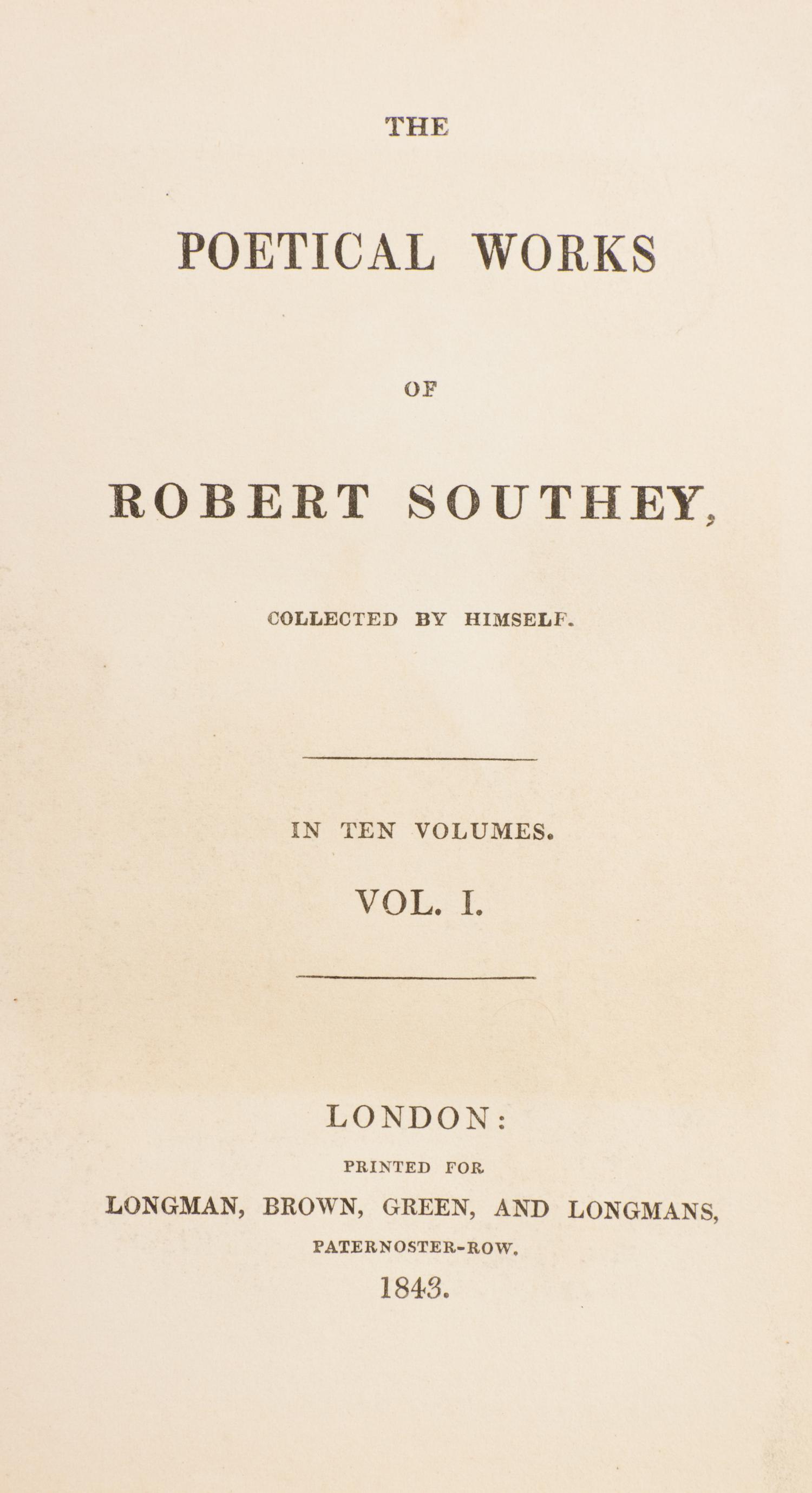 (COLLECTED WORKS) Two sets in 17 vols.