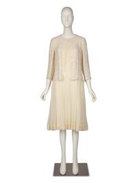 Chanel White Jacket and Dress Ensemble, Cruise 2006