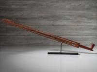 Eastern Great Lakes Calumet Stem, with Catlinite Pipe Bowl